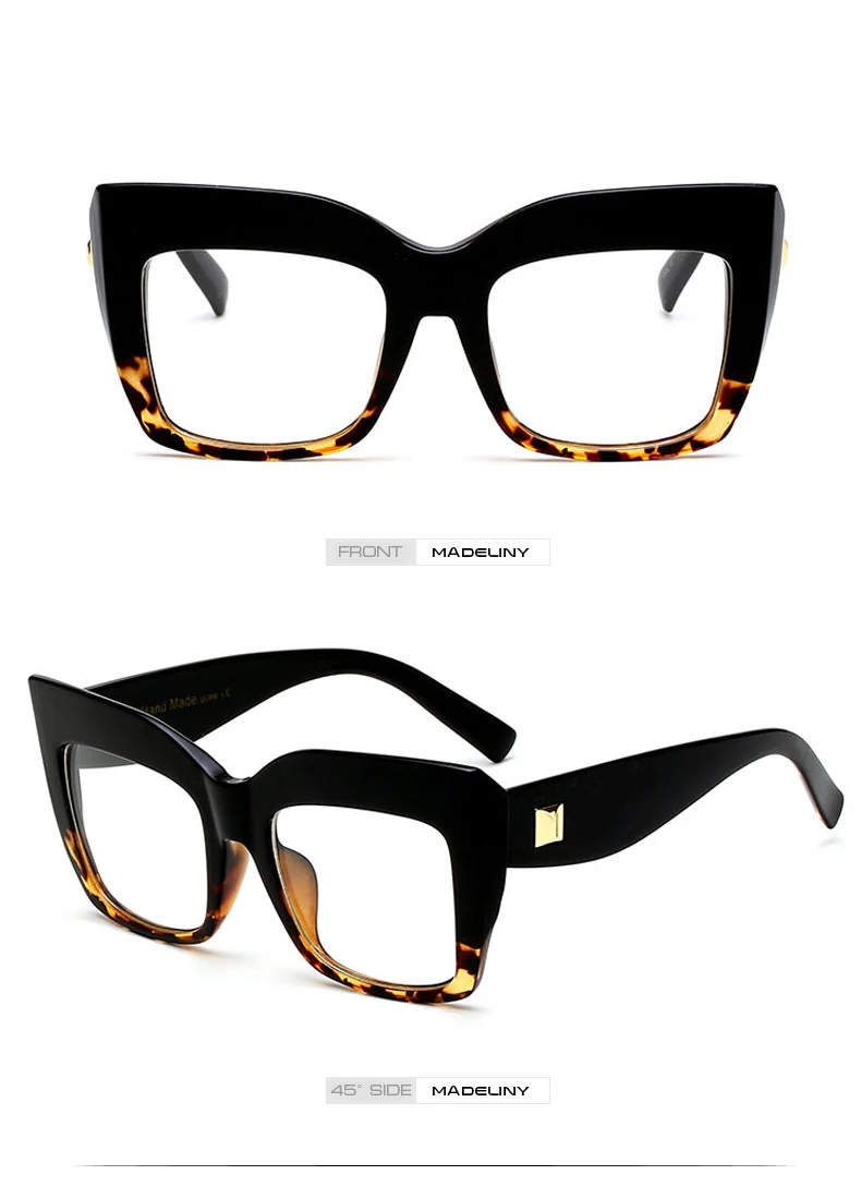 MADELINY, новинка, модные женские солнцезащитные очки, брендовые, дизайнерские, большая оправа, Ретро стиль, солнцезащитные очки, классические, кошачий глаз, очки, UV400, MA214