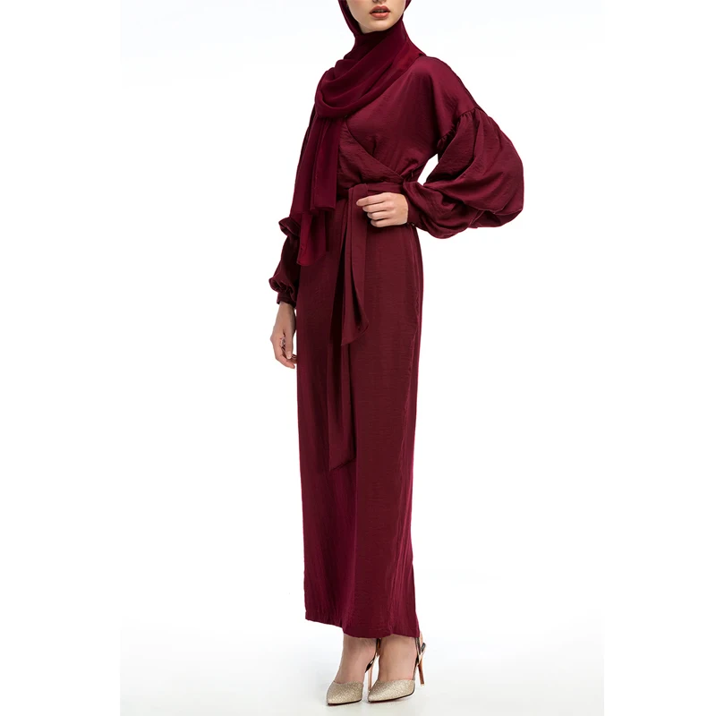 Кафтан абайя халат Дубай ислам длинное мусульманское хиджаб платье Катара ОАЭ Оман кафтан марокаин Абая для женщин турецкая исламская одежда