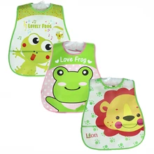 Водонепроницаемые нагрудники ibs для маленьких мальчиков и девочек; Слюнявчики с рисунком; Слюнявчики для детей; одежда для самостоятельного кормления; Baberos Bavoir