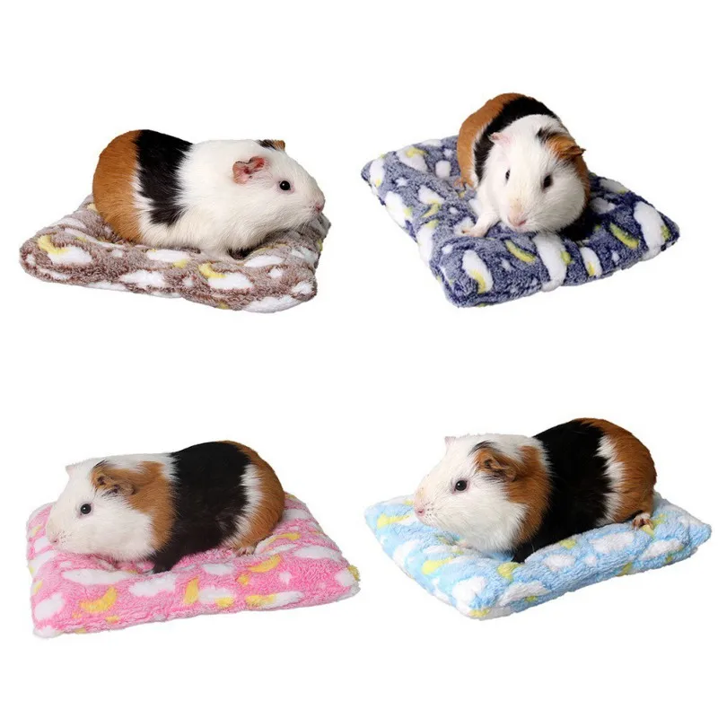 

Small Animal Guinea Pig Hamster Bed House Winter Warm Squirrel Hedgehog Rabbit Chinchilla Bed Mat House Nest Hamster Accessories