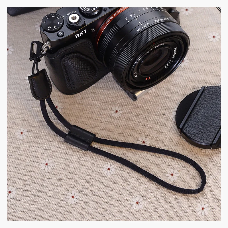 

Universal Leather Wrist strap Camera wrist rope Bundle For digital camera RX100 M2 M3 M4 M5 HX50V HX60 HX80 HX90 WX500 W350 RX1