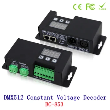 

NEW DMX512 3CH Constant Voltage Decoder input signal DMX512/1990 LED controller Output Signal Constant Voltage PWM x 3 DC12V-24V