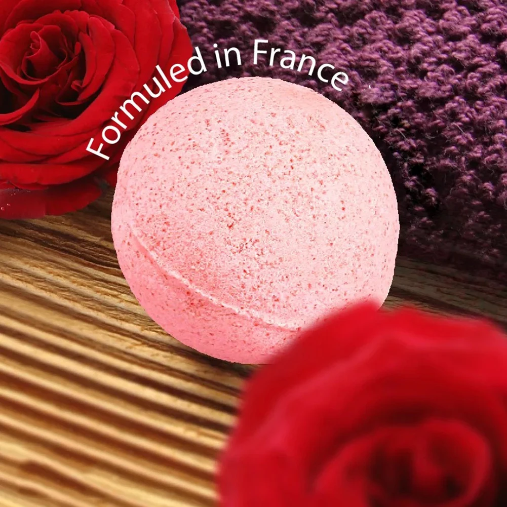 Preise 8 stücke Organische Sprudelnden Bad Bomben Eingestellt ätherisches öl Bad ball meer Salze SPA Stress Relief Peeling Bleaching Körper Peeling bad Ball