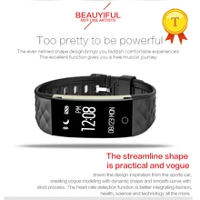 Bluetooth 4,0 SmartBand браслет монитор сердечного ритма OLED Смарт-Браслет фитнес шаги умный Браслет для Android IOS Телефон