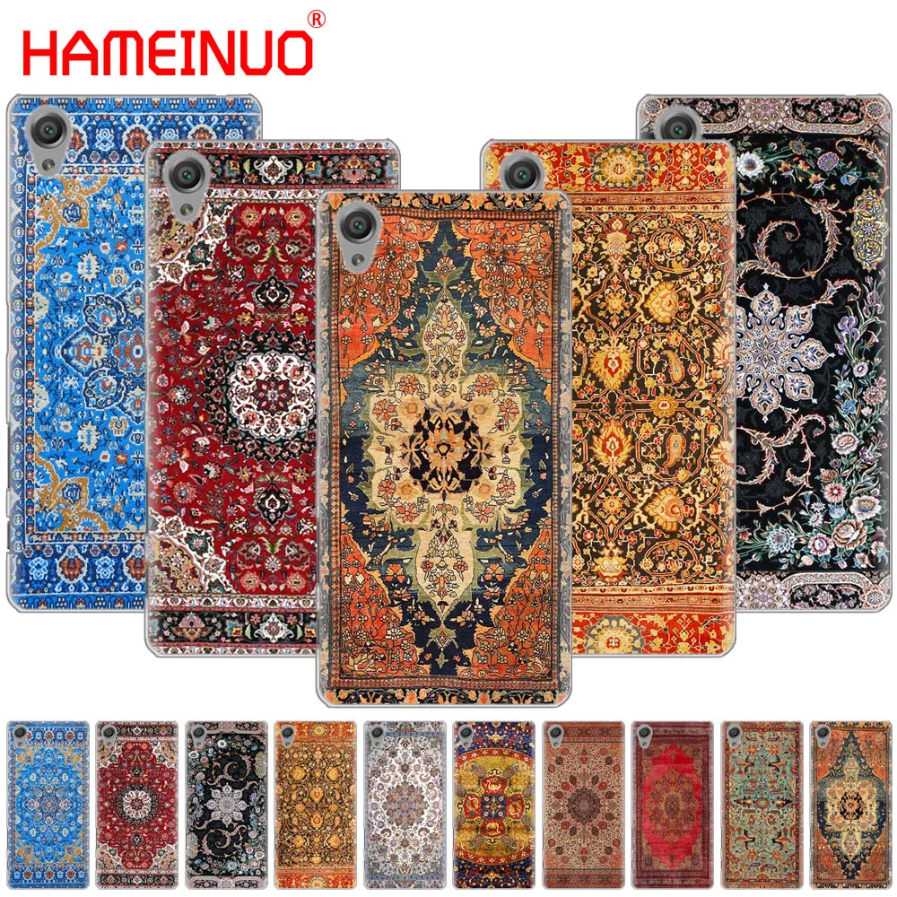 

HAMEINUO Persian carpet Floral pattern Art phone Case for sony xperia C6 XA1 XA2 XA ULTRA X XP L1 L2 X XZ1 compact XR/XZ PREMIUM