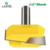 LAVIE-mèche droite de défonceuse de nettoyage du fond, 12mm, 1/2 