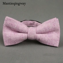 Мужской Регулируемый шерстяной Одноцветный галстук-бабочка для свадьбы и свадьбы, галстуки для мужчин, обтягивающие Галстуки Vestidos