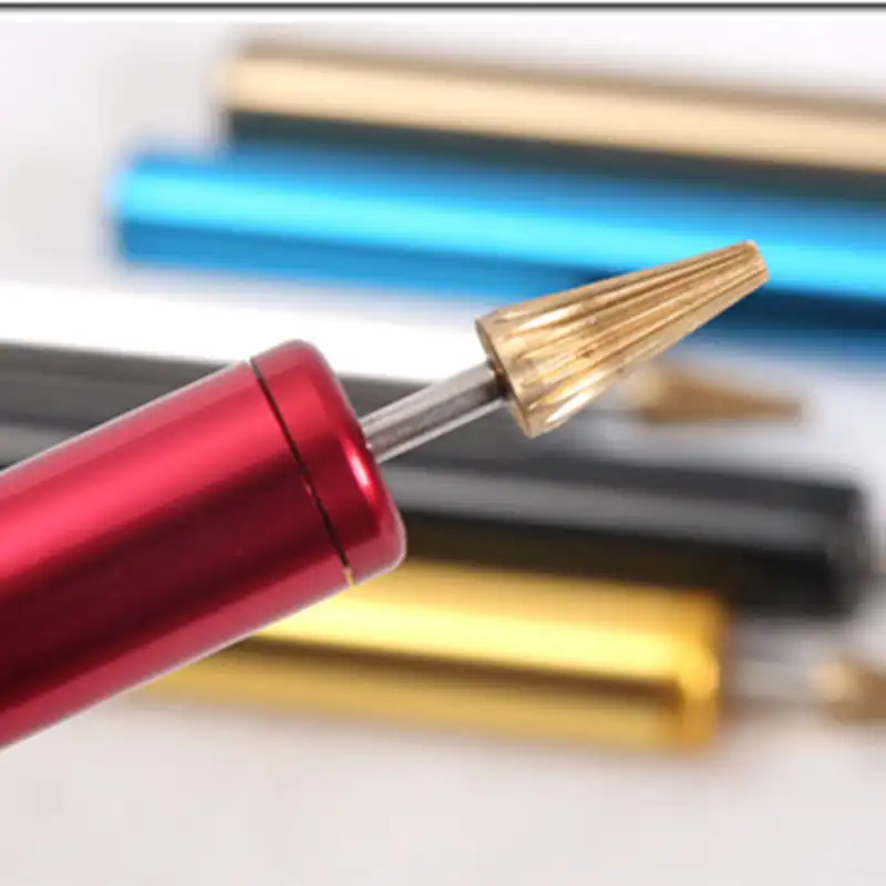 DONYAMY Brass Top Edge Dye Roller Pen Applicator Oil Painting Making