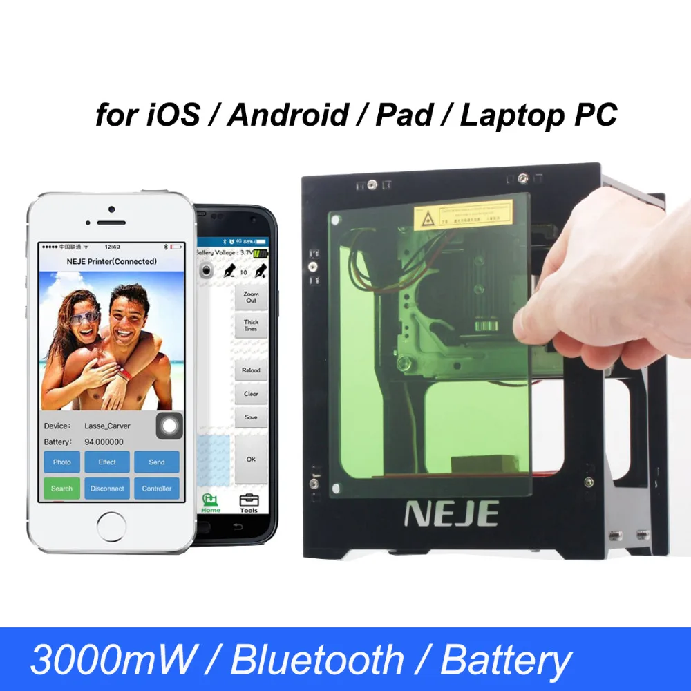 NEJE BL 3000 laser engraver 