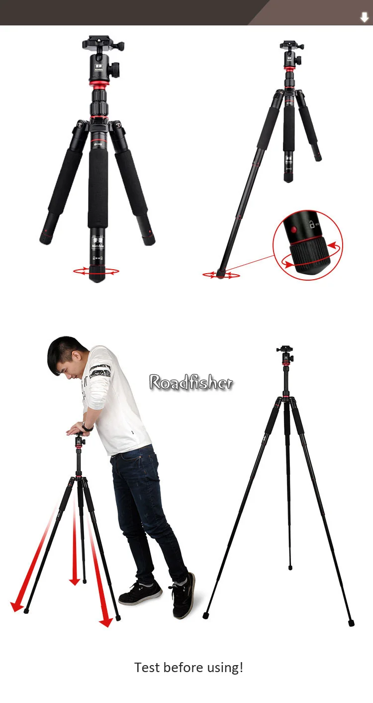Camera tripod NB238-8
