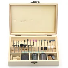 Rotary Tool Accessories Dremel Set Wooded Box Polishing Kit Shank 3mm Variable Rotary Tool Accessories Dremel Set Wooded Box Polishing Kit Shank 3mm Variable