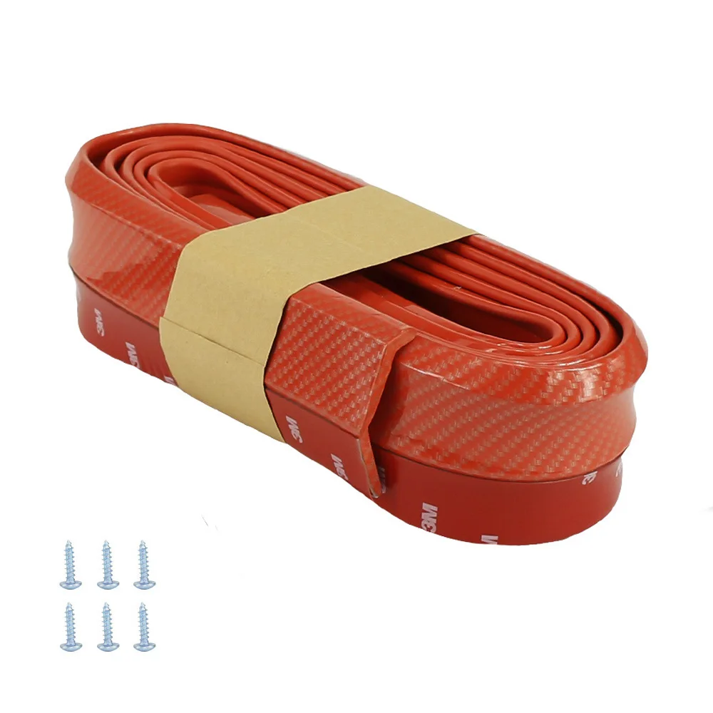 Новинка резиновая Мягкая черная полоса CNSPEED для бампера из углеродного волокна