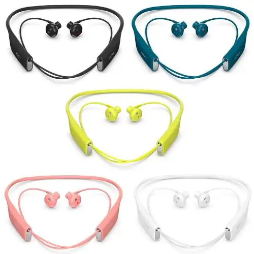 

SONY sbh70 neck hanging earphones sports stereo music enjoyment free shipping (no package) free shipping