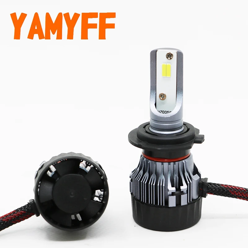 YAMYFF Car Headlight LED H7 Mini Projector Lens LED Bulb H11 H8 with Perfect Cut Line 10000LM Headlamp Auto Fog Light Lamp 12V YAMYFF Car Headlight LED H7 Mini Projector Lens LED Bulb H11 H8 with Perfect Cut Line 10000LM Headlamp Auto Fog Light Lamp 12V