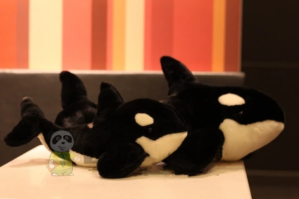 Игрушечный КИТ-убийца плюшевые игрушки кит плюшевые игрушки хорошее качество подушка в форме Кита 38 см/55 см