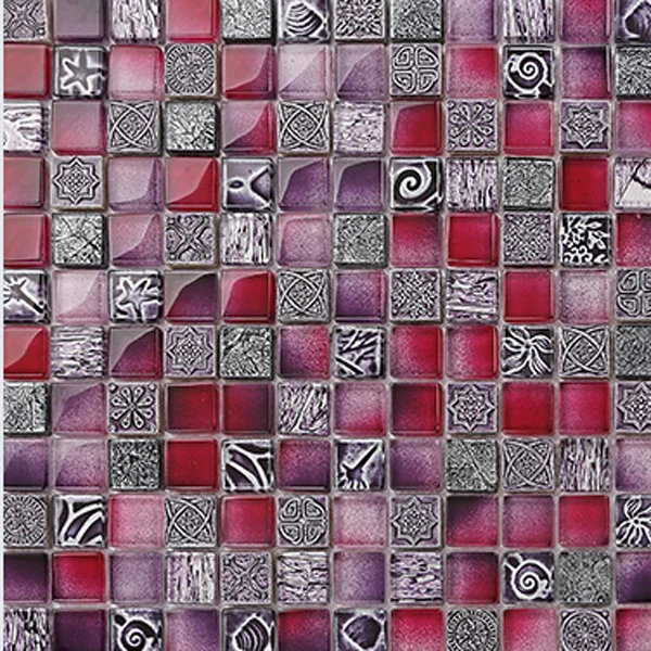 Gl Tile Direct Purple Mosaic Kitchen Tiles Modern Bathroom Gl Tile Direct Purple Mosaic Kitchen Tiles Modern Bathroom Floor Patterns