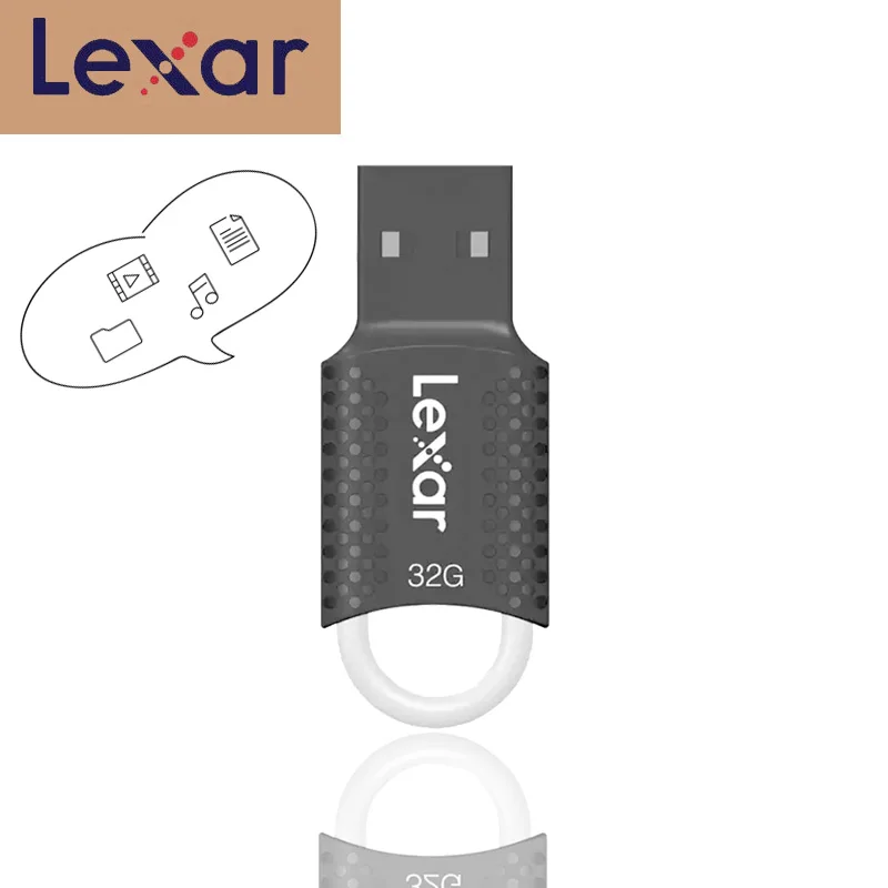 Lexar pendrive флешка мини USB флеш-накопитель V40 Флешка 32 Гб Memoria C карта памяти флеш-диск