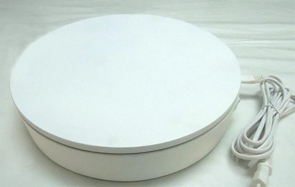 

60 cm photography with electric rotating electric rotary table 3D rotation stage model rotary table itself 220 v White upgrade