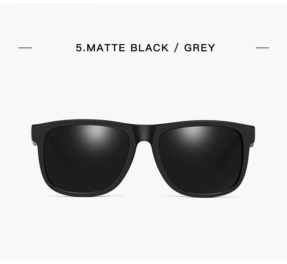 Мужские поляризованные солнцезащитные очки UV400 синий черный серый зеленый коричневый RFT0944N