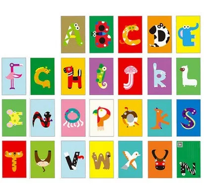 alphabet card