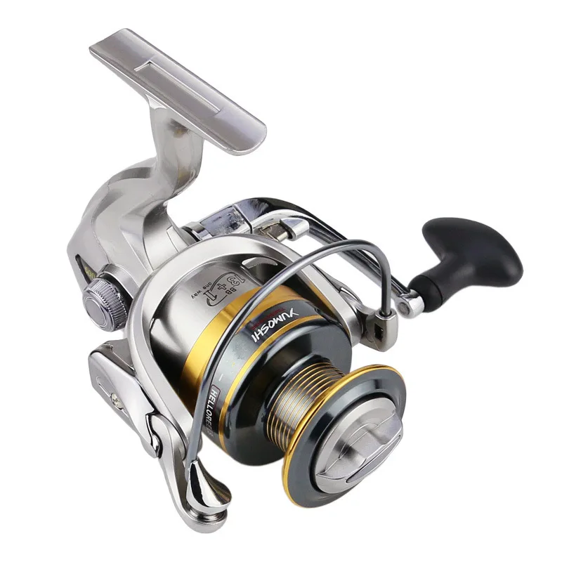 Yumoshi металлическая спиннинговая Рыболовная катушка основной корпус 13BB + 1 pesca 5 5: XS