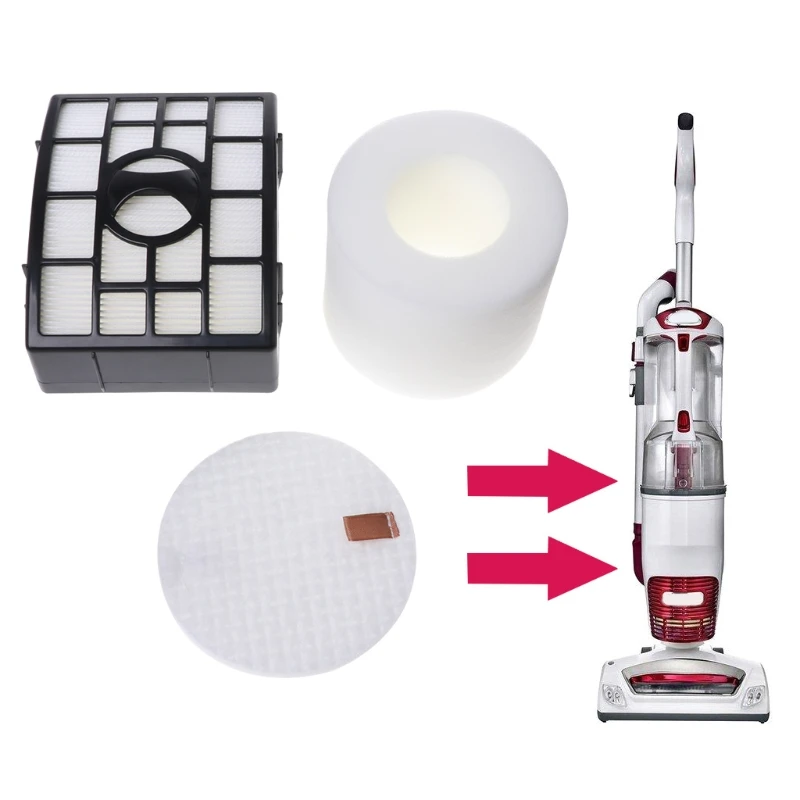 

Foam Felt HEPA Air Filter For Shark Rotator Lift-Away Vacuum Cleaner NV650 NV600