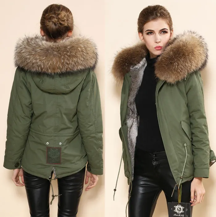 fur parka women's