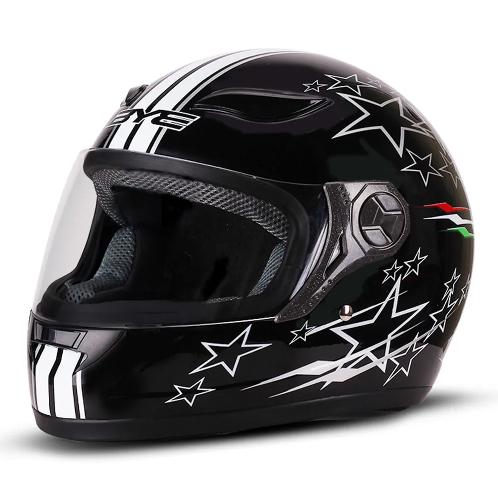 

BYE Motorcycle Helmet Men Chopper Scooter Cruiser Full Face Helmet Touring Motorbike Helmet Men Women Racing Street Moto Casco