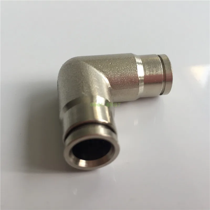 

S110 Elbow connector slip lock L type fitting brass material corner parts for mist system 5pcs/lot