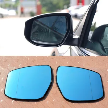 

2pcs New Power Heated w/Turn Signal Side View Mirror Blue Glasses For Nissan Sylphy