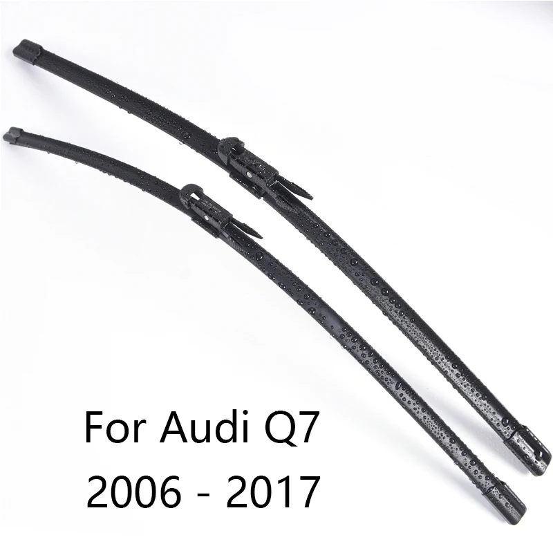 

Car Windshield Wiper Blades for Audi Q7 form 2006 2007 2008 2009 2010 2011 2012 2011 to 2017 Car Windscreen wiper Rubber