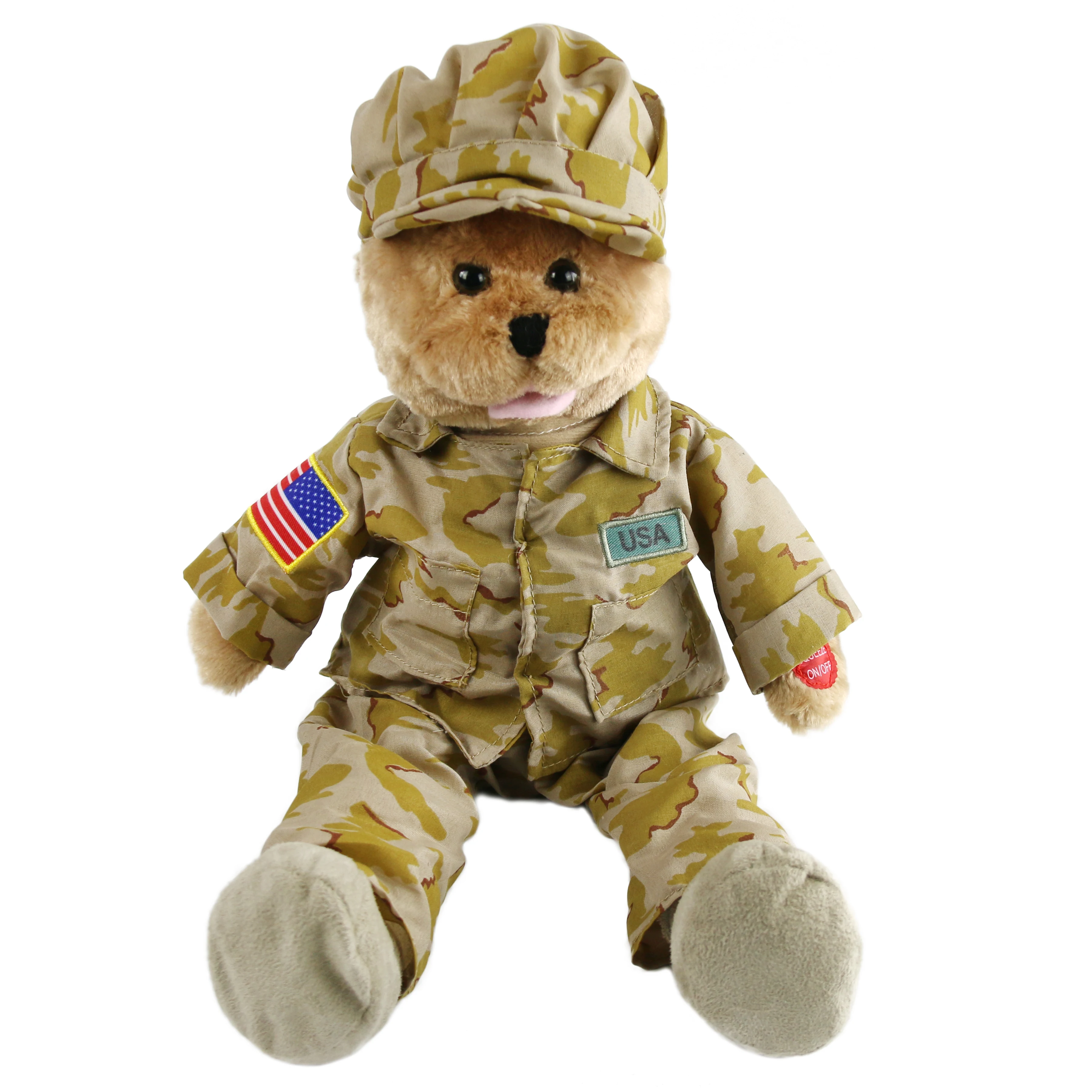 soldier teddy bear