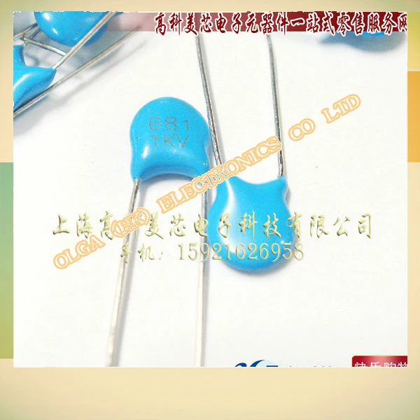 Высокие керамические конденсаторы 680 pf p 681/1 kv precision 10% in 10 3|capacitor paper|ceramic capacitorceramic