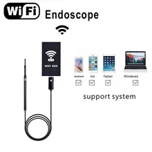 5 5mm WiFi Wireless Ear Endoscope Camera Mini Waterproof Inspection Camera USB Ear Scope Camera With