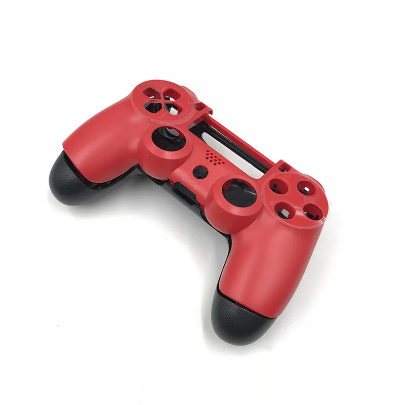 Сменный JDM-001 корпус контроллера для Playstation 4 PS4 контроллер передняя крышка Передняя Задняя Оболочка Чехол - Цвет: RedBlack