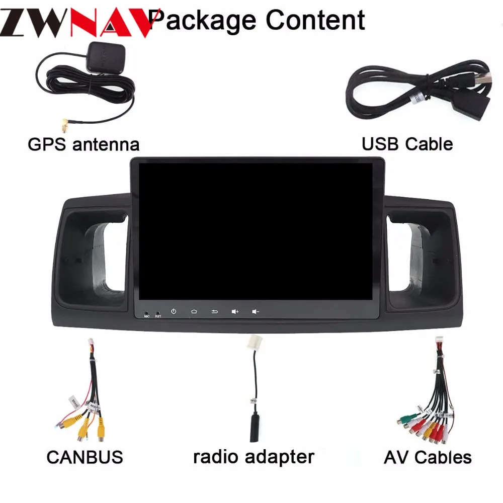 Clearance 2 Din Android 8.0 Car GPS Navigation head unit For Toyota Corolla EX 2001-2006 multimedia Radio tape recorder no DVD player 4+32 5