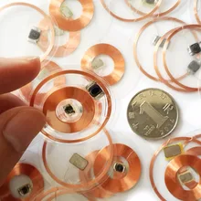 13,56 МГц 125 кГц ID IC записываемые метки T5577 UID двухчастотные прозрачные карты RFID Пассивные метки