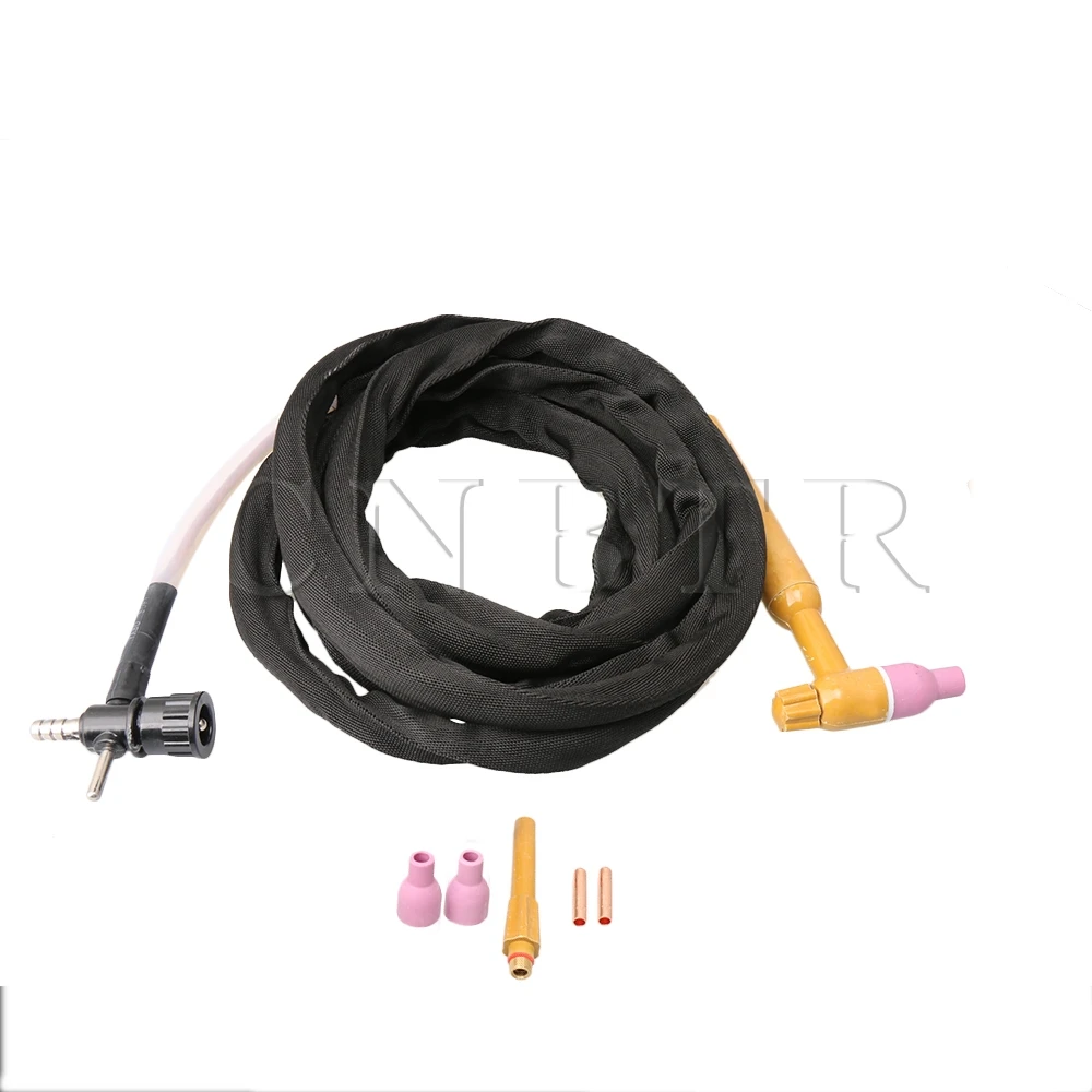 

CNBTR 4Meter Welding Gun Torch Designed for QQ300 Argon Arc TIG Inert Gas Protection Welding Machine