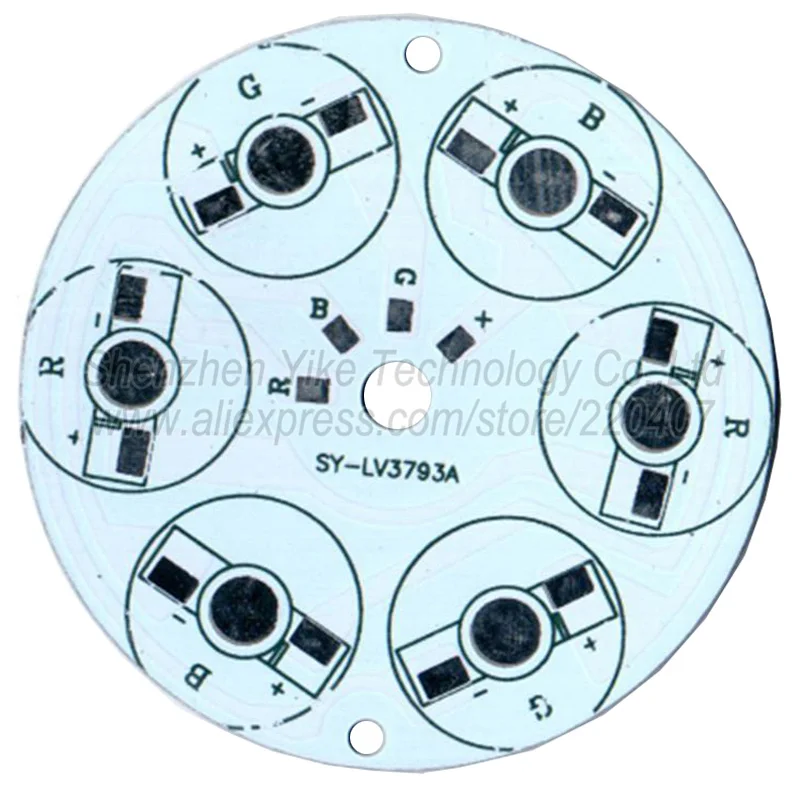 Holofotes de refrigeração 50mm para a Modelo Número : Yk-65mm- 3w 5w 6w