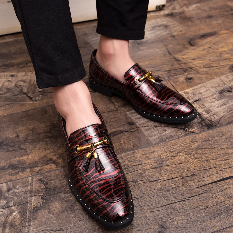 mixed colors fashion men leather shoes italian luxury brand ballroom party dress tassel footwear wedding oxford shoes for men (14)