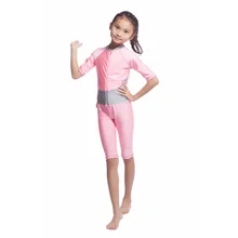 Muslim Arab Children Girls Kids Summer Modest Swimwear Full Covered Swimsuit Islamic Beachwear