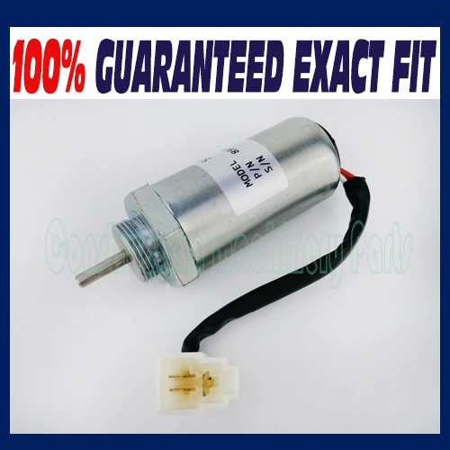 Fuel Shut off Solenoid MV1 81 12V for Isuzu Engine 4LE2 for Hitachi