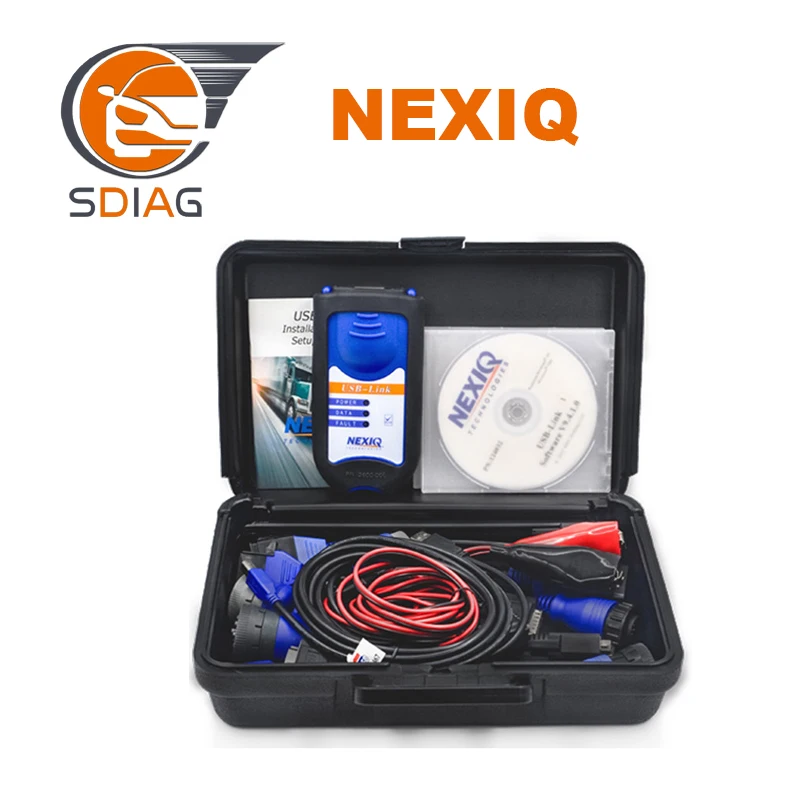 

2019 New arrival nexiq truck diagnostic tool nexiq 125032 usb link with AAA++ QUALITY NEXIQ software dhl free shipping