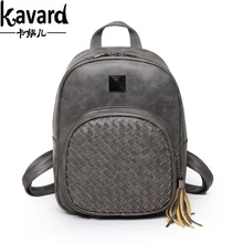 Célèbre Marque Poche Femmes Sac À Dos Noir PU Cuir Femmes de Sacs À Dos De Mode Filles Sacs D’école Mignon Femelle Sacs À Dos 2016