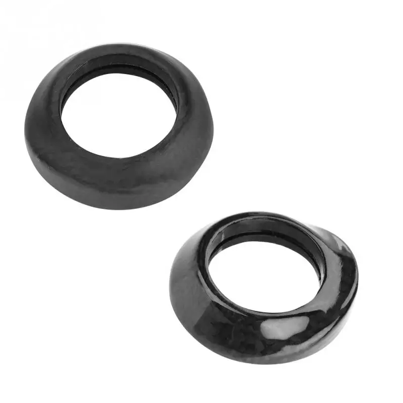Growcolor Washer Bicycle Accessory Bike Carbon Fiber Ultralight Integrated Headset Conical Stem Spacer Washer