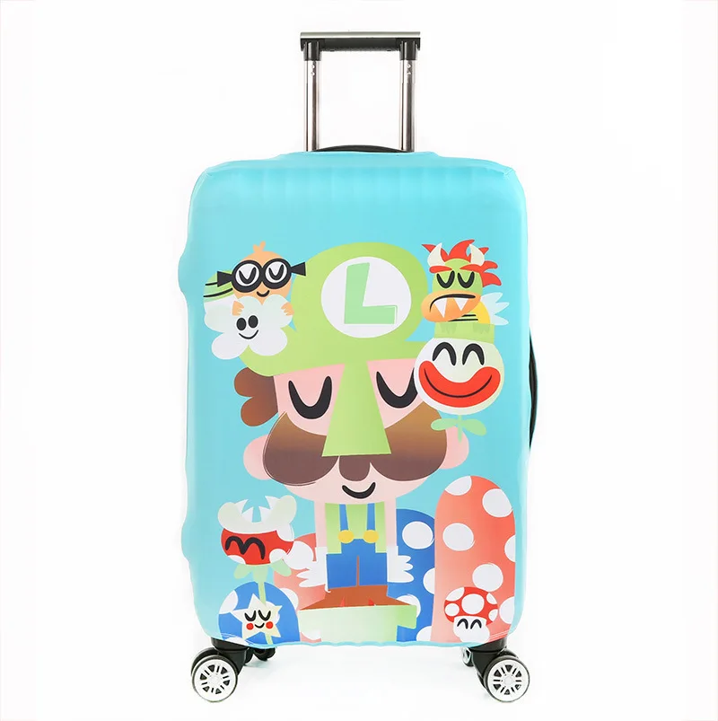 Customize Your Image / Name / Logo Luggage Cover Suitcase Protective Covers Elastic Anti-dust Case Cover For 18-32Inch Box Case