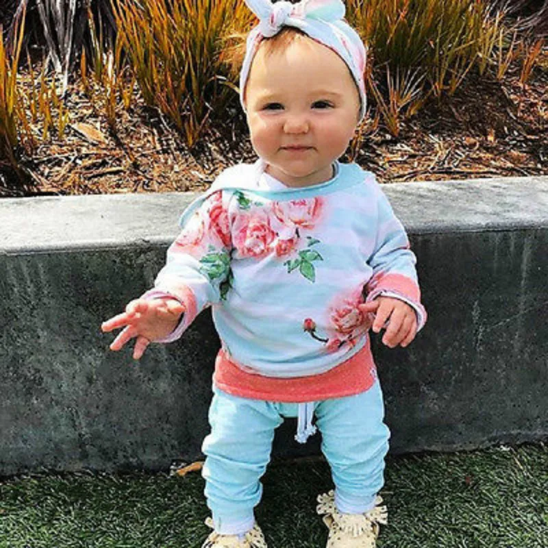 

Pudcoco Summer Floral 2Pcs Baby Girls Sleeveless Clothes Set Newborn Baby Girls Hooded Flower Tops Shorts Outfits Clothes 0-3Y
