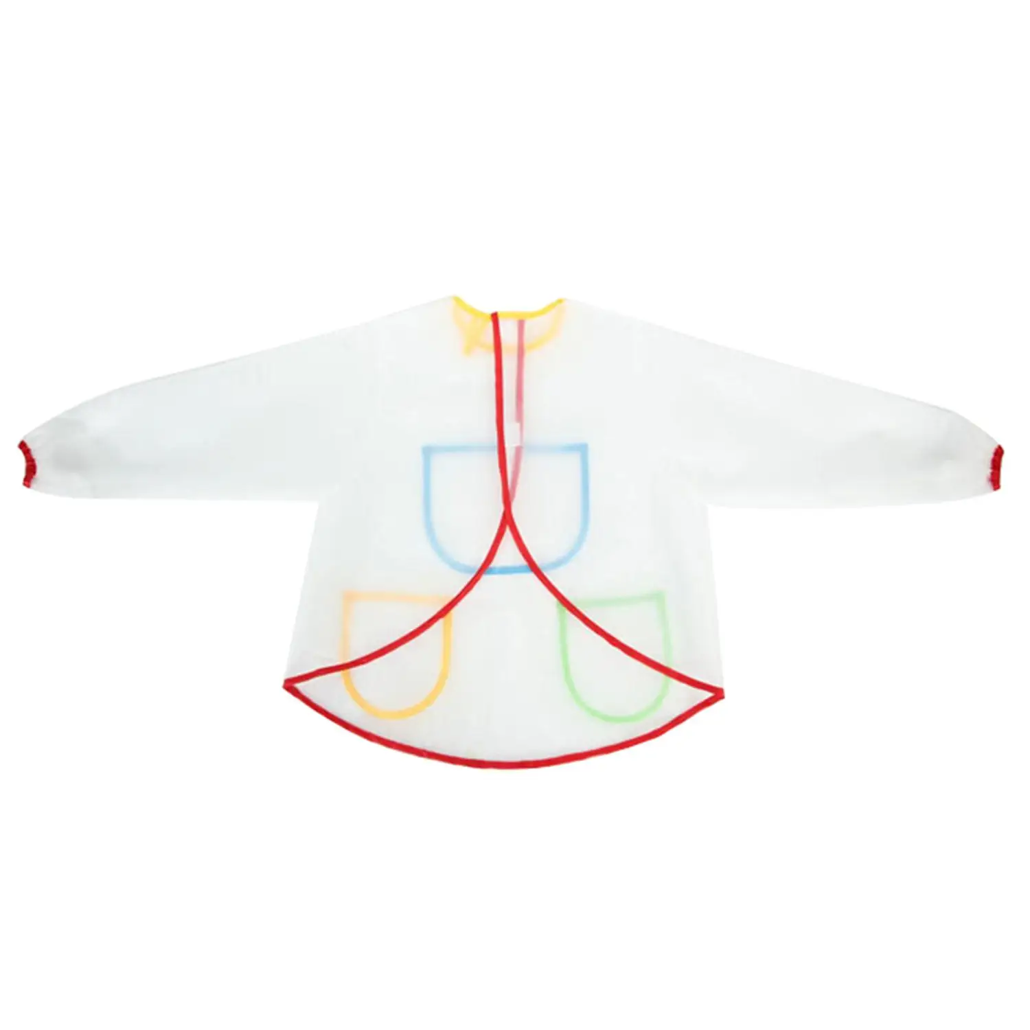 Multifungsi Anak Bayi Apron Baju dengan 3 Kantong Lukisan Menggambar 1 x Lukisan Smock Apron Apron hanya cat & brushes tidak termasuk