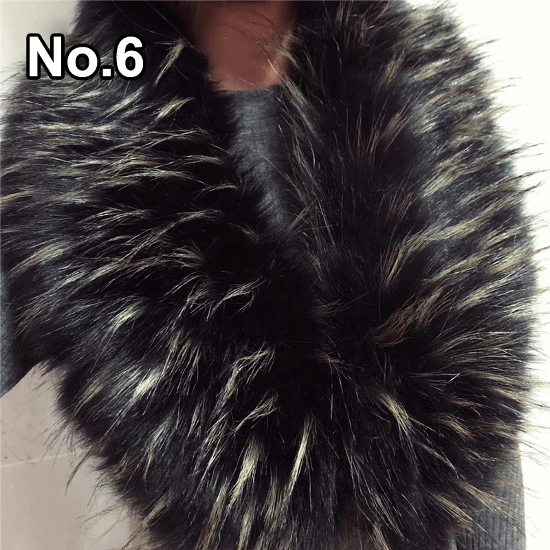 

Warm Warmer Winter Fluffy Collar Shawl Wrap Stole Scarfs Elegant Women's Ladies Faux Fur Scarf