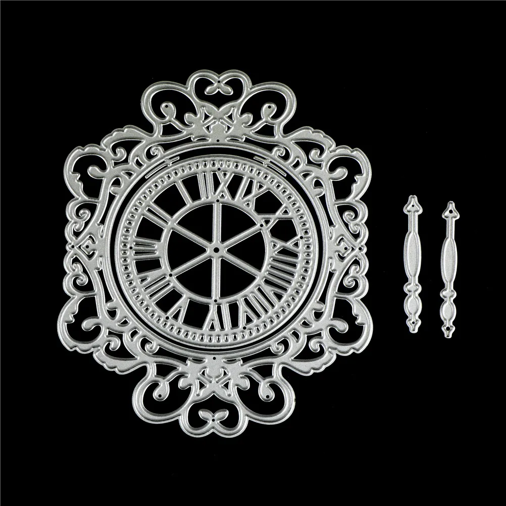 

Magic Clock Metal Cutting Dies For Scrapbooking Die Cut DIY Paper Cards Craft Snijmal En Embossing Cutting Tool New Sale